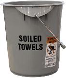 Towel Container Gray