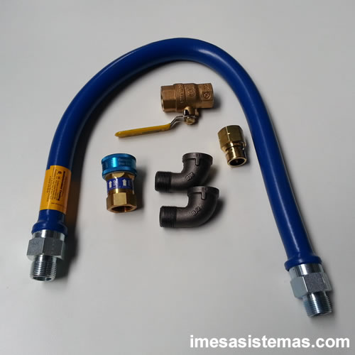 Gas Hose 3/4  X 36 Disconnect