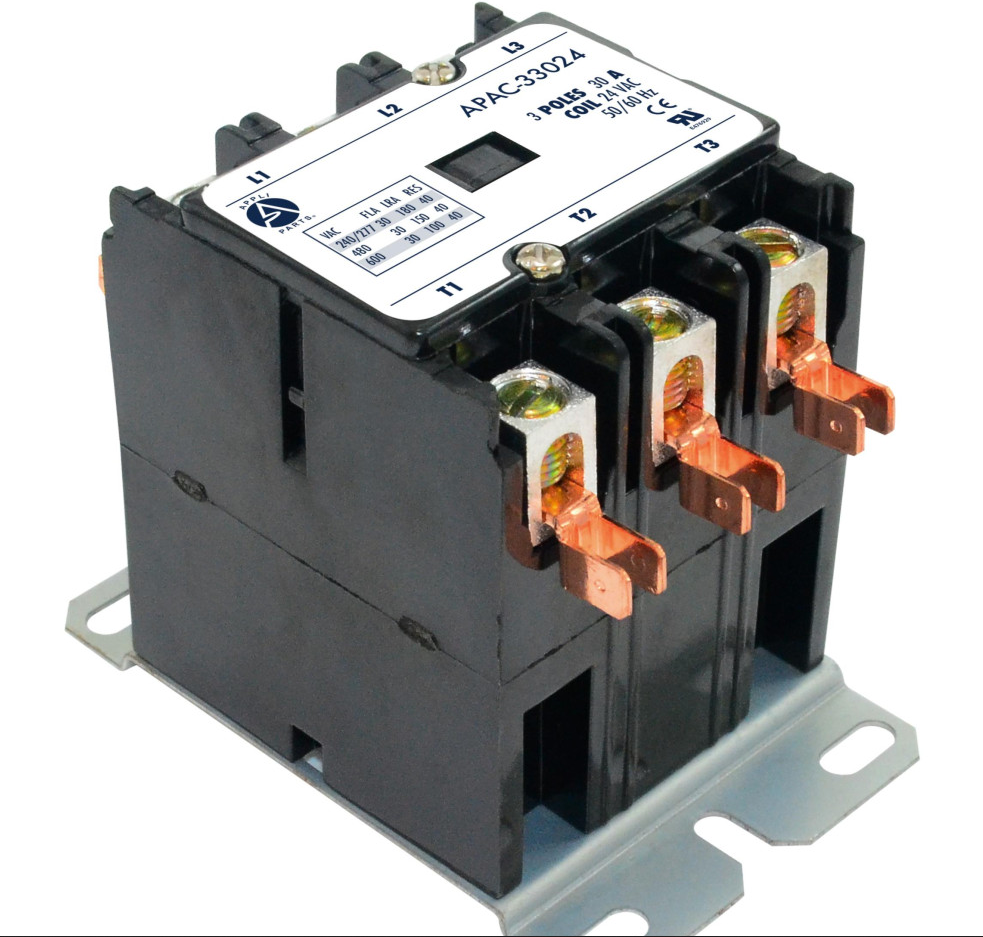 Contactor 3 Polos 30A Coil 24V