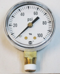 [4078] Gauge 0-100 Psi Med Press