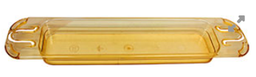 [6286] Tray Opti-Loc UHC Amber 1/3 Size