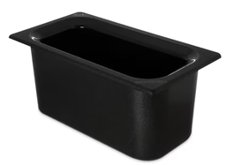 [013663] Pan 1/3 Size X 6" Black Coldmaster